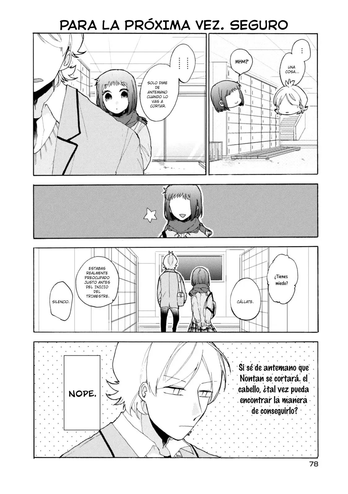 Akkun to Kanojo capítulo 42, página 5