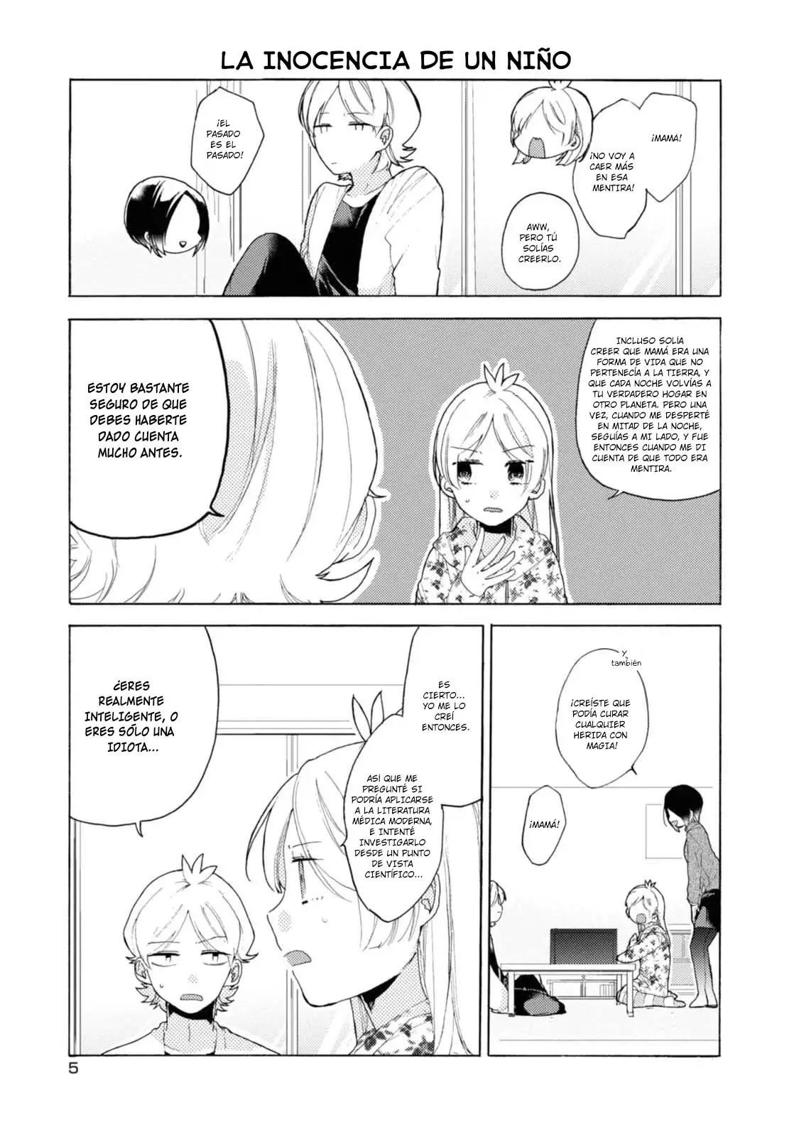 Akkun to Kanojo capítulo 45, página 5