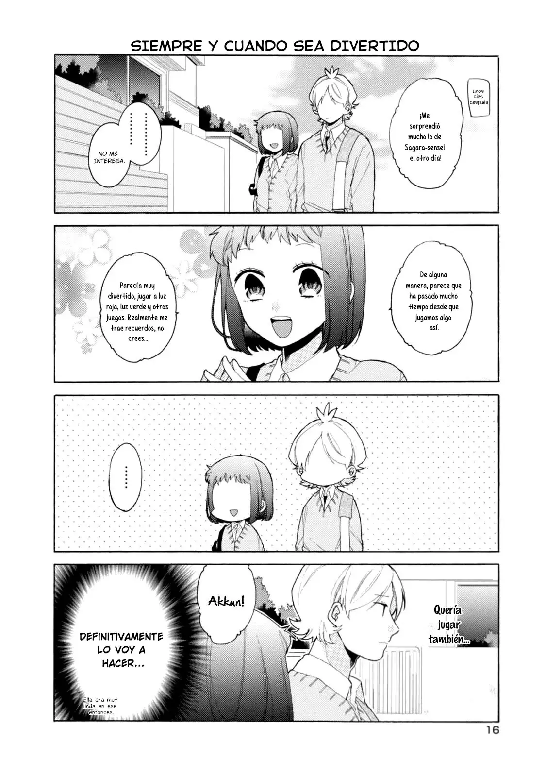 Akkun to Kanojo capítulo 45, página 16