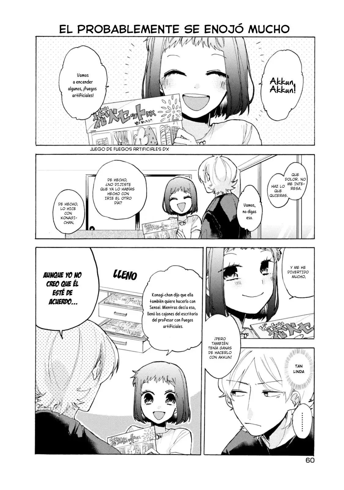 Akkun to Kanojo capítulo 48, página 5