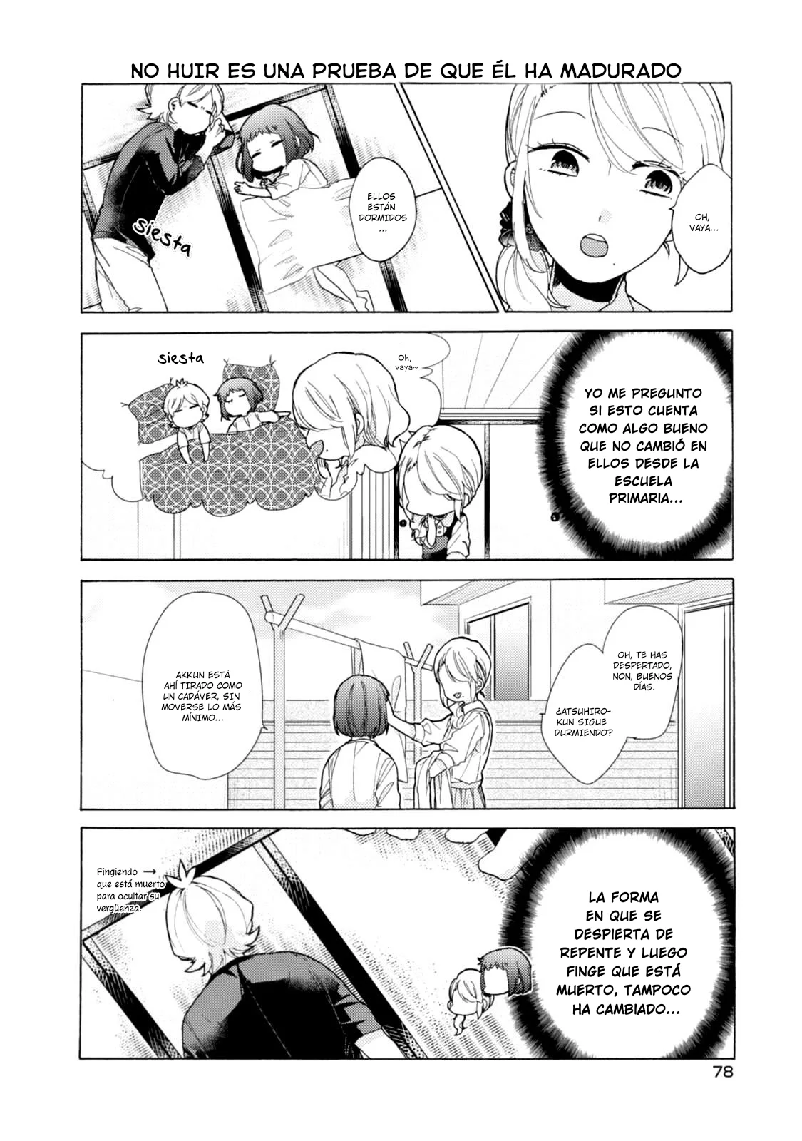 Akkun to Kanojo capítulo 49, página 5