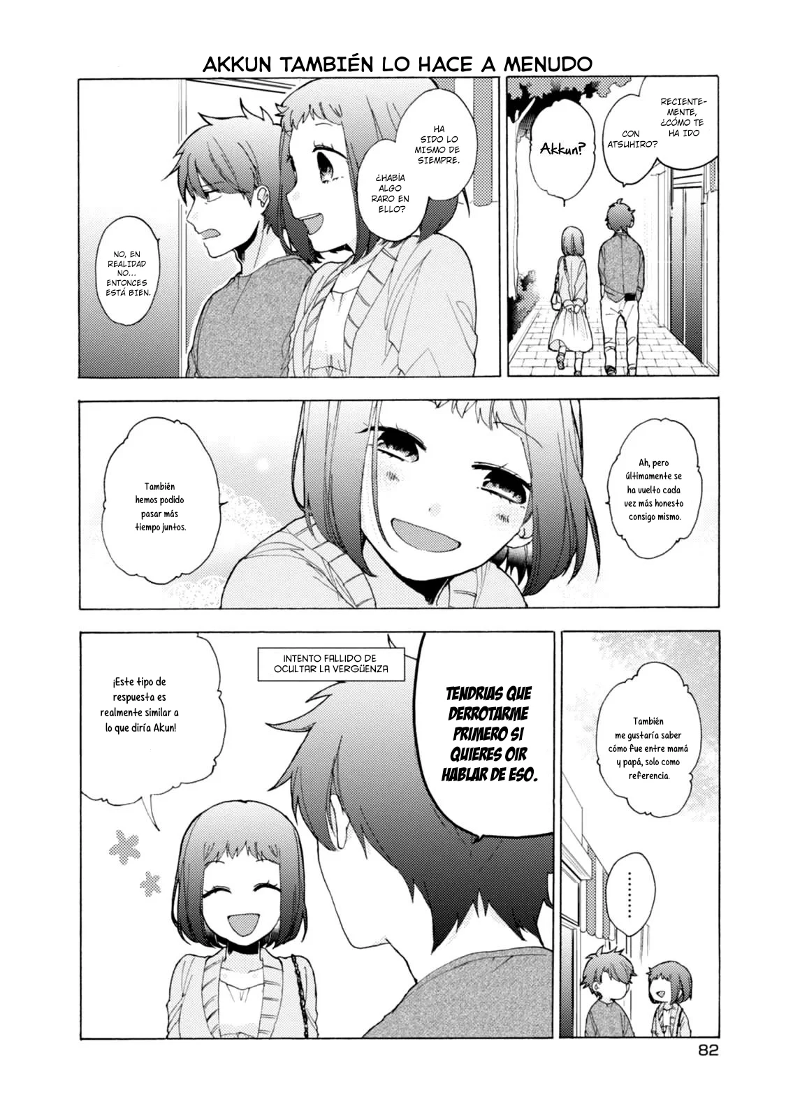 Akkun to Kanojo capítulo 49, página 9