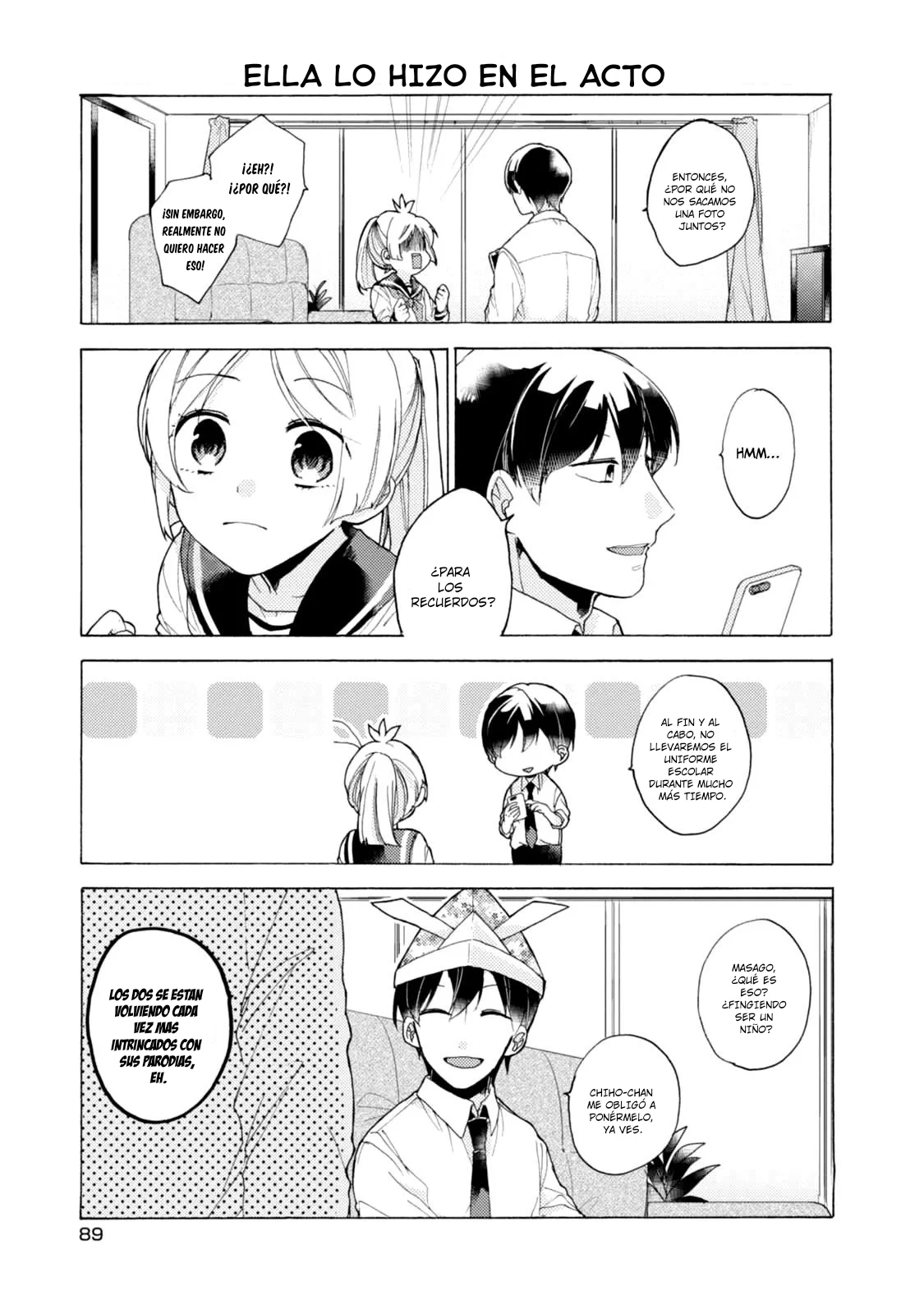 Akkun to Kanojo capítulo 49, página 16