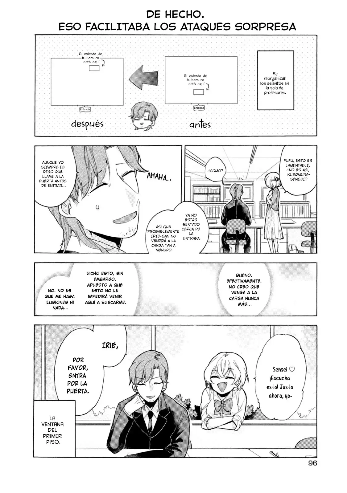 Akkun to Kanojo capítulo 50, página 5