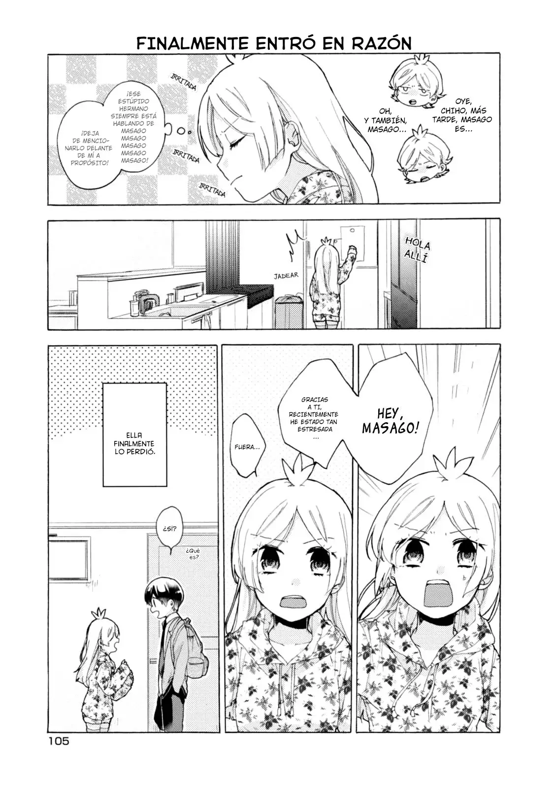 Akkun to Kanojo capítulo 50, página 14
