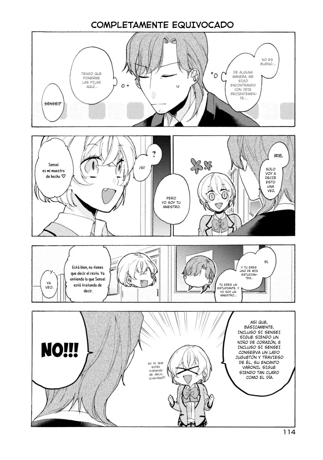 Akkun to Kanojo capítulo 51, página 5