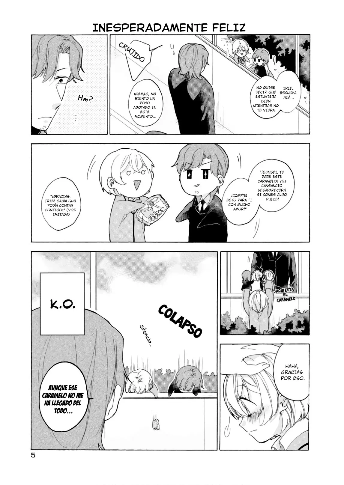 Akkun to Kanojo capítulo 52, página 5