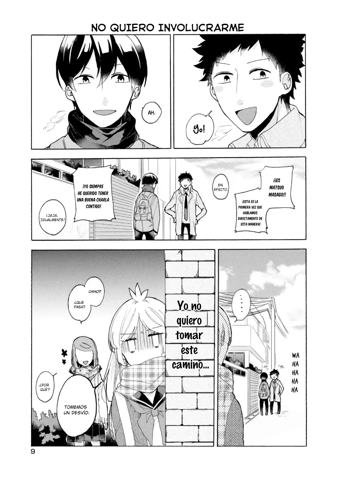 Akkun to Kanojo capítulo 52, página 9