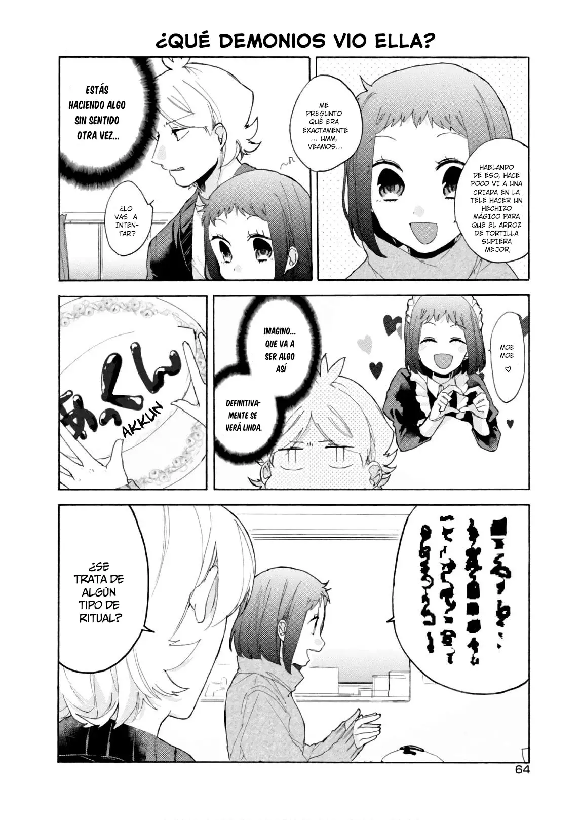 Akkun to Kanojo capítulo 55, página 9