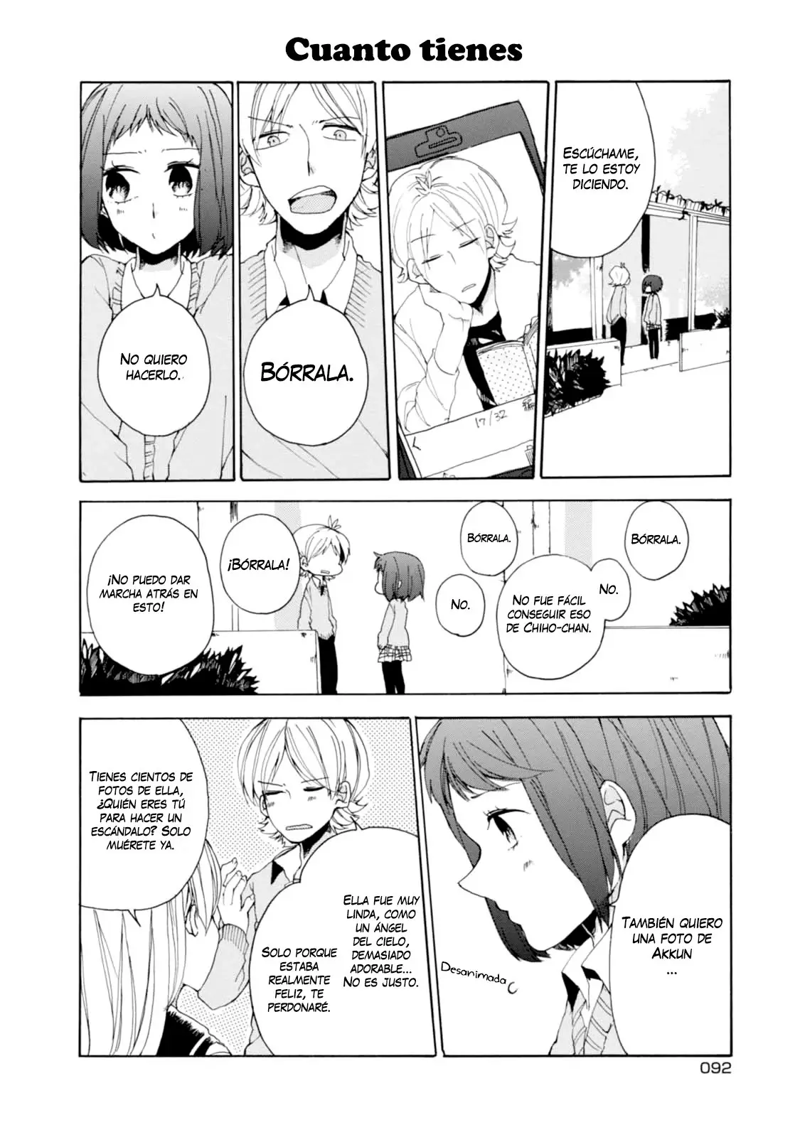 Akkun to Kanojo capítulo 7, página 7
