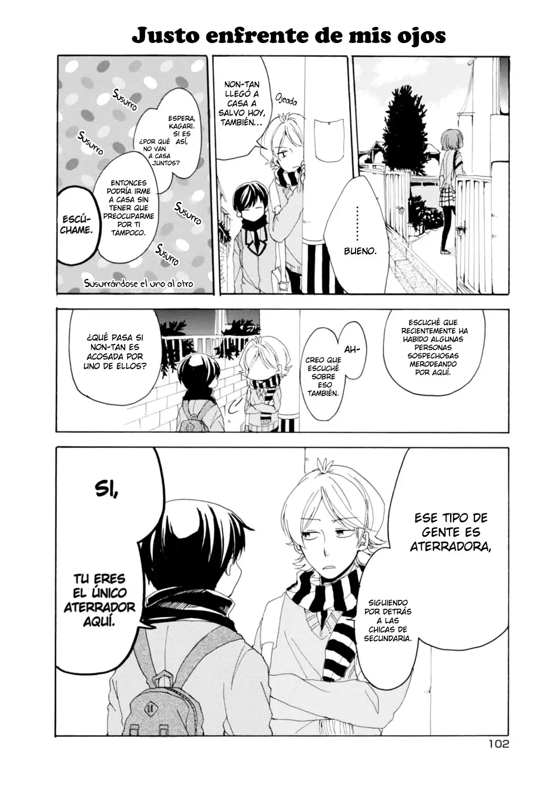 Akkun to Kanojo capítulo 8, página 3