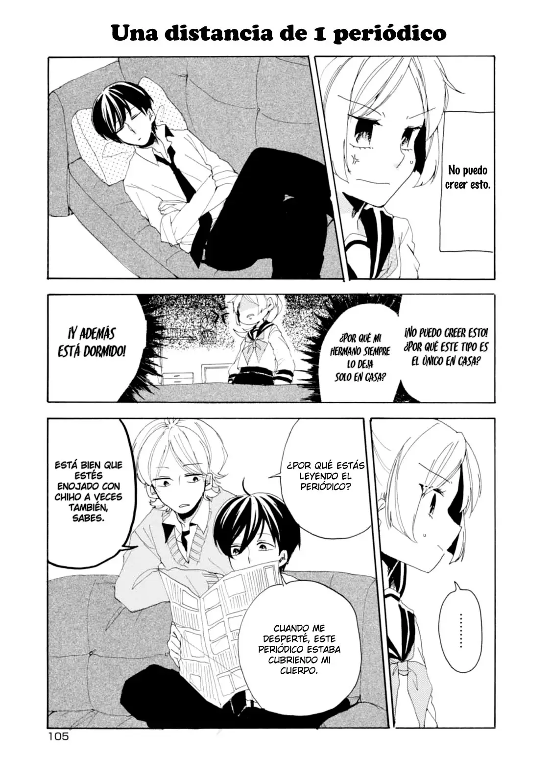 Akkun to Kanojo capítulo 8, página 6