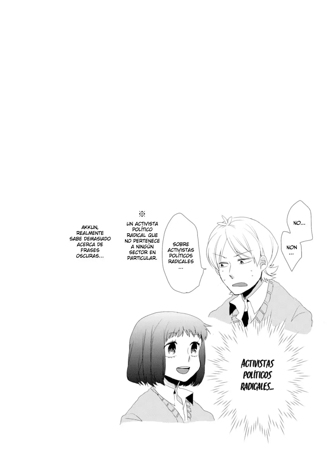 Akkun to Kanojo capítulo 8, página 15