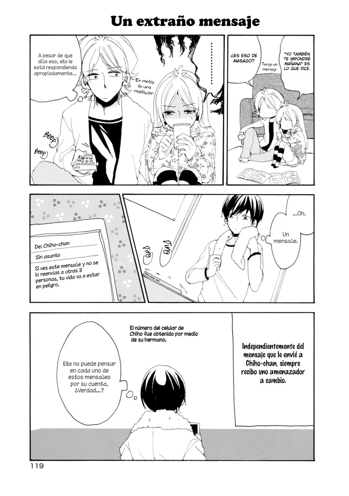 Akkun to Kanojo capítulo 9, página 5