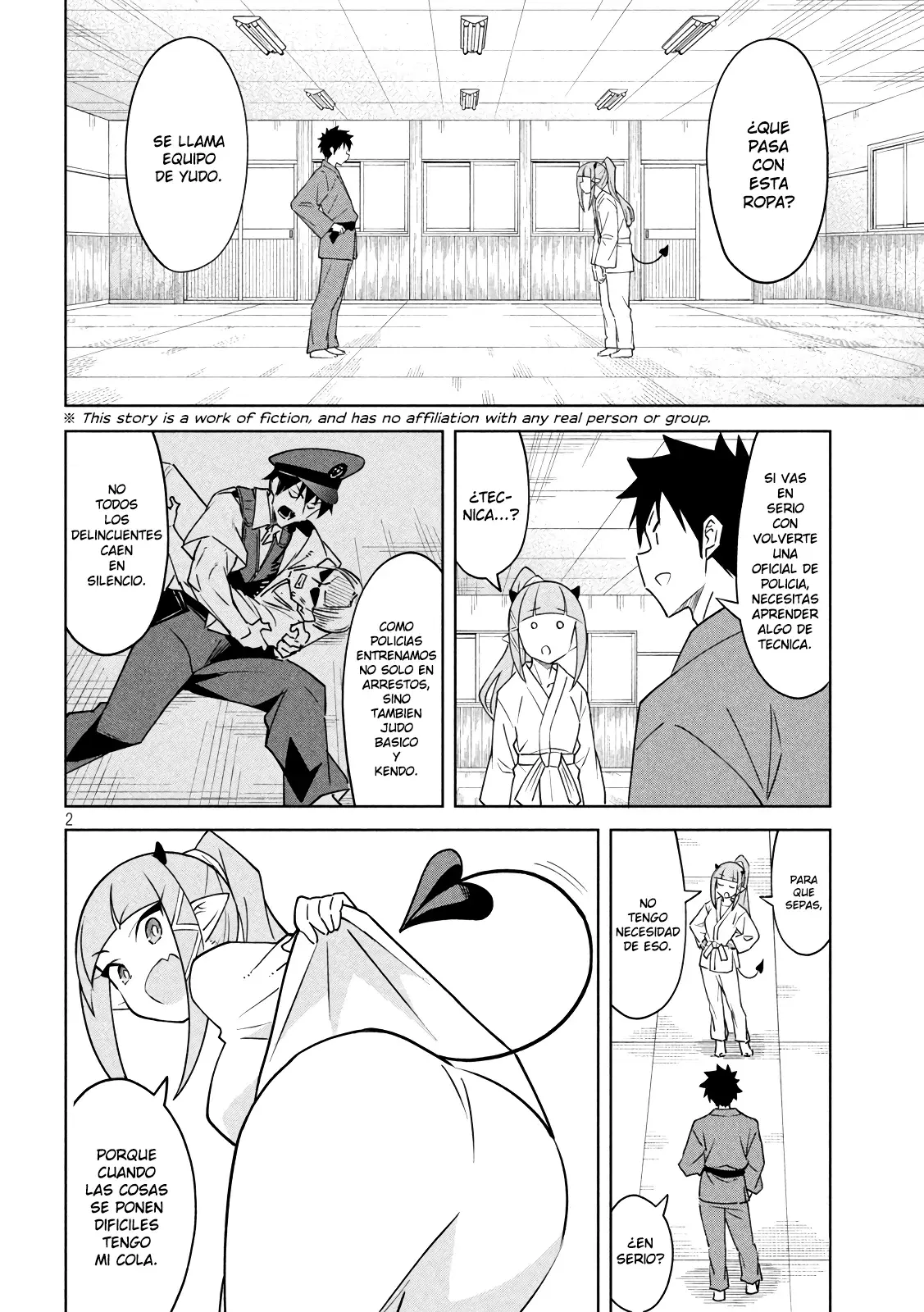 AKUMA DE FUKEI! capítulo 13, página 2