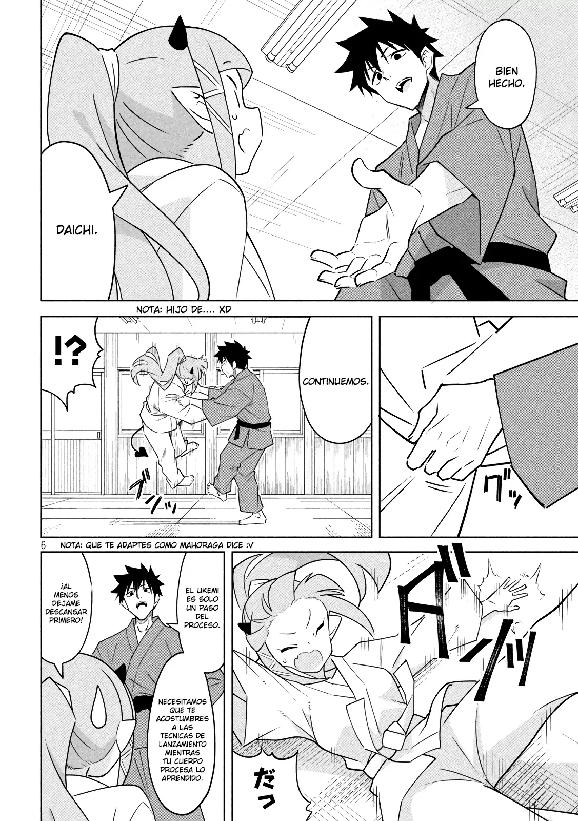 AKUMA DE FUKEI! capítulo 13, página 6