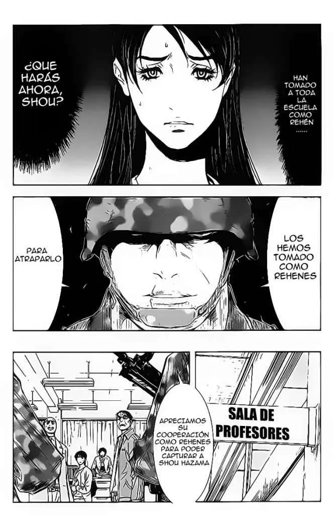 Akumetsu capítulo 150, página 3