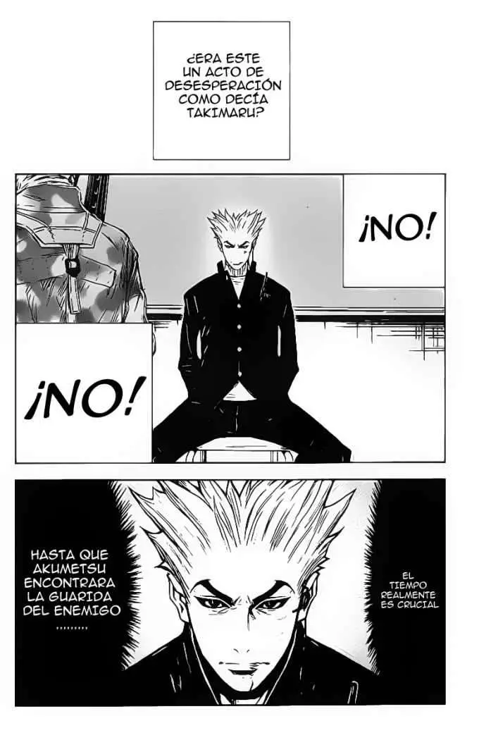 Akumetsu capítulo 155, página 17