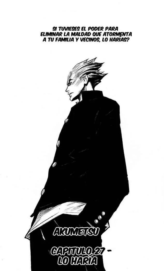 Akumetsu capítulo 27, página 1