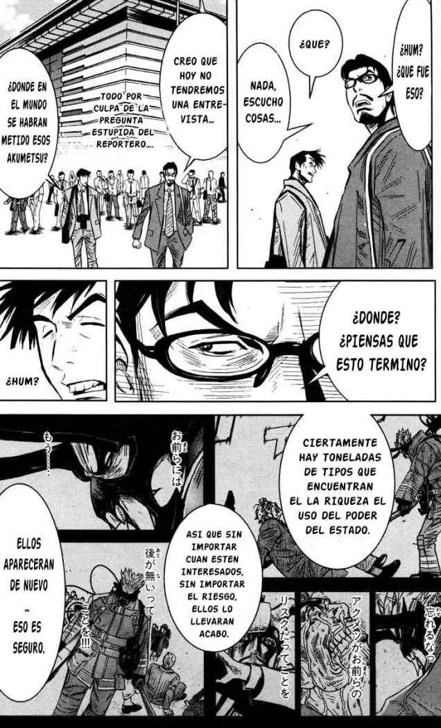 Akumetsu capítulo 34, página 17