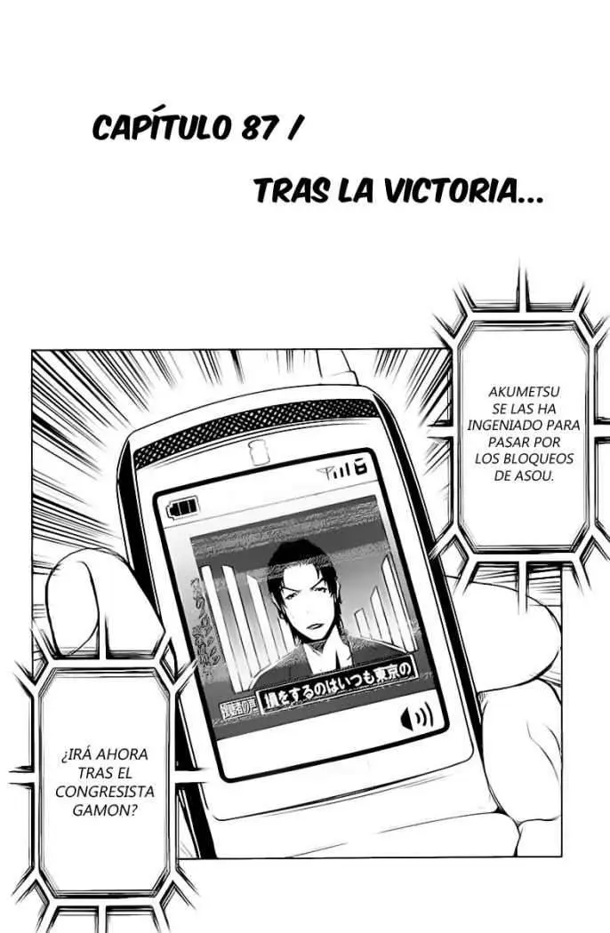 Akumetsu capítulo 87, página 1