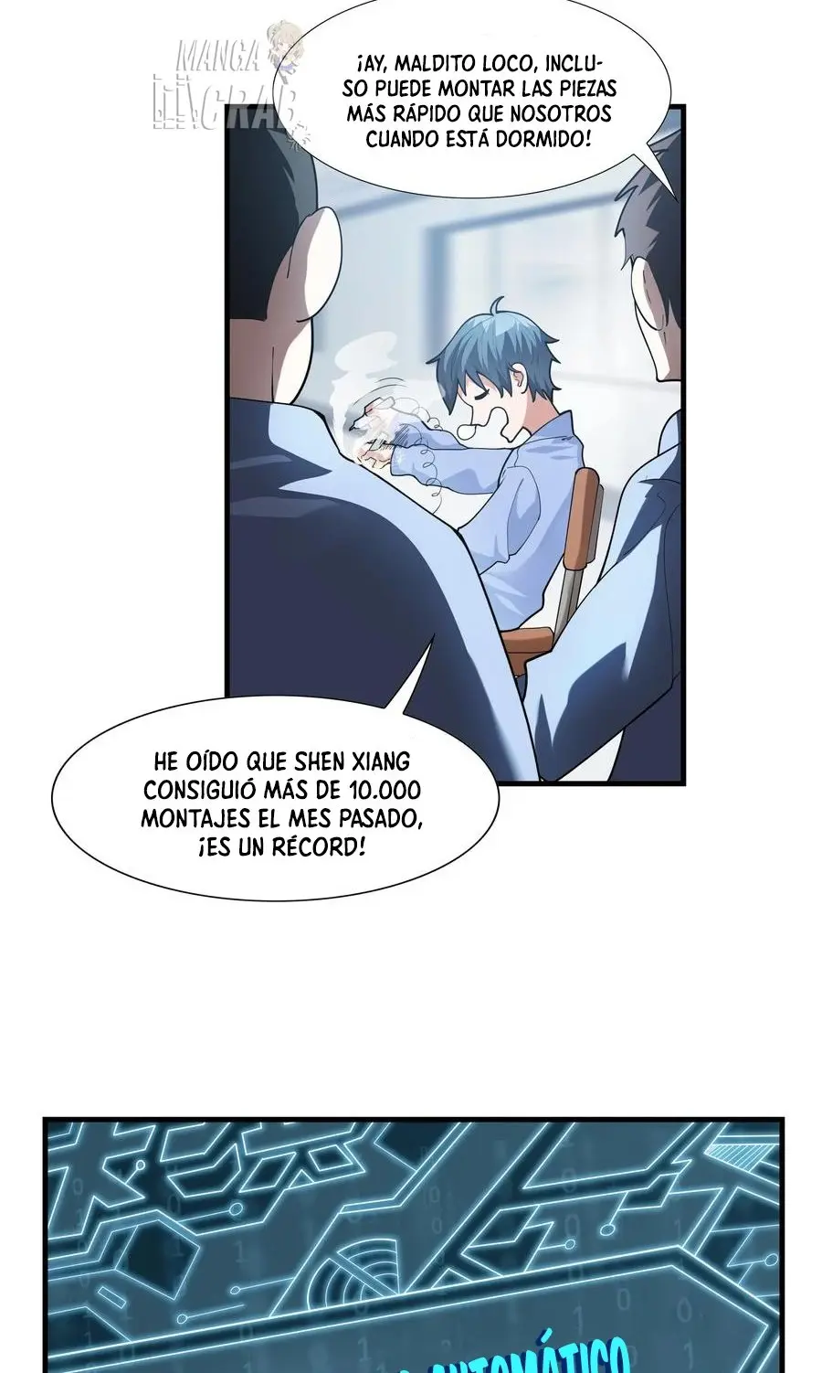 Alguien siempre interrumpe mi vida automática capítulo 1, página 8