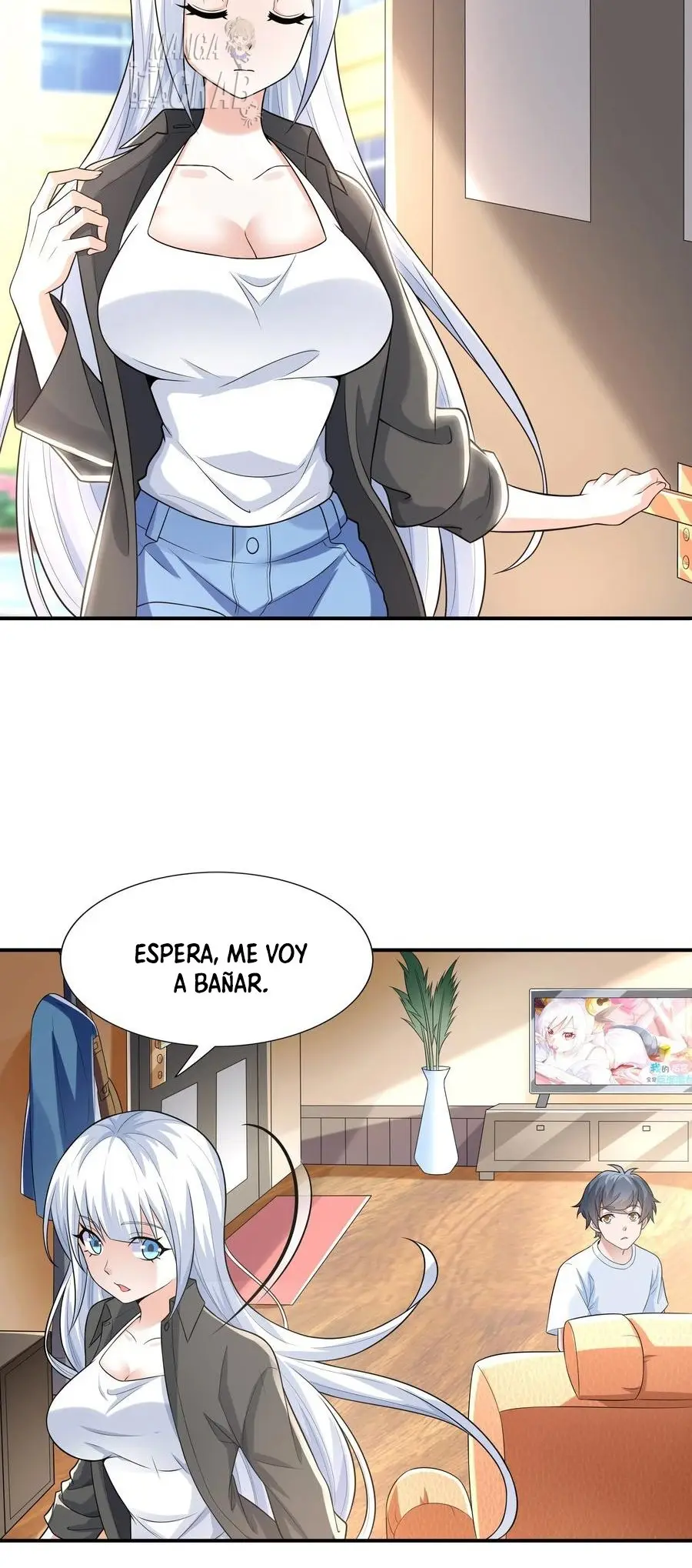 Alguien siempre interrumpe mi vida automática capítulo 6, página 22