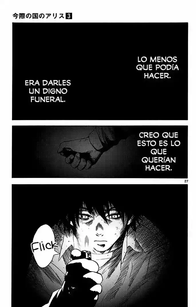 Alice in Borderland capítulo 13, página 27