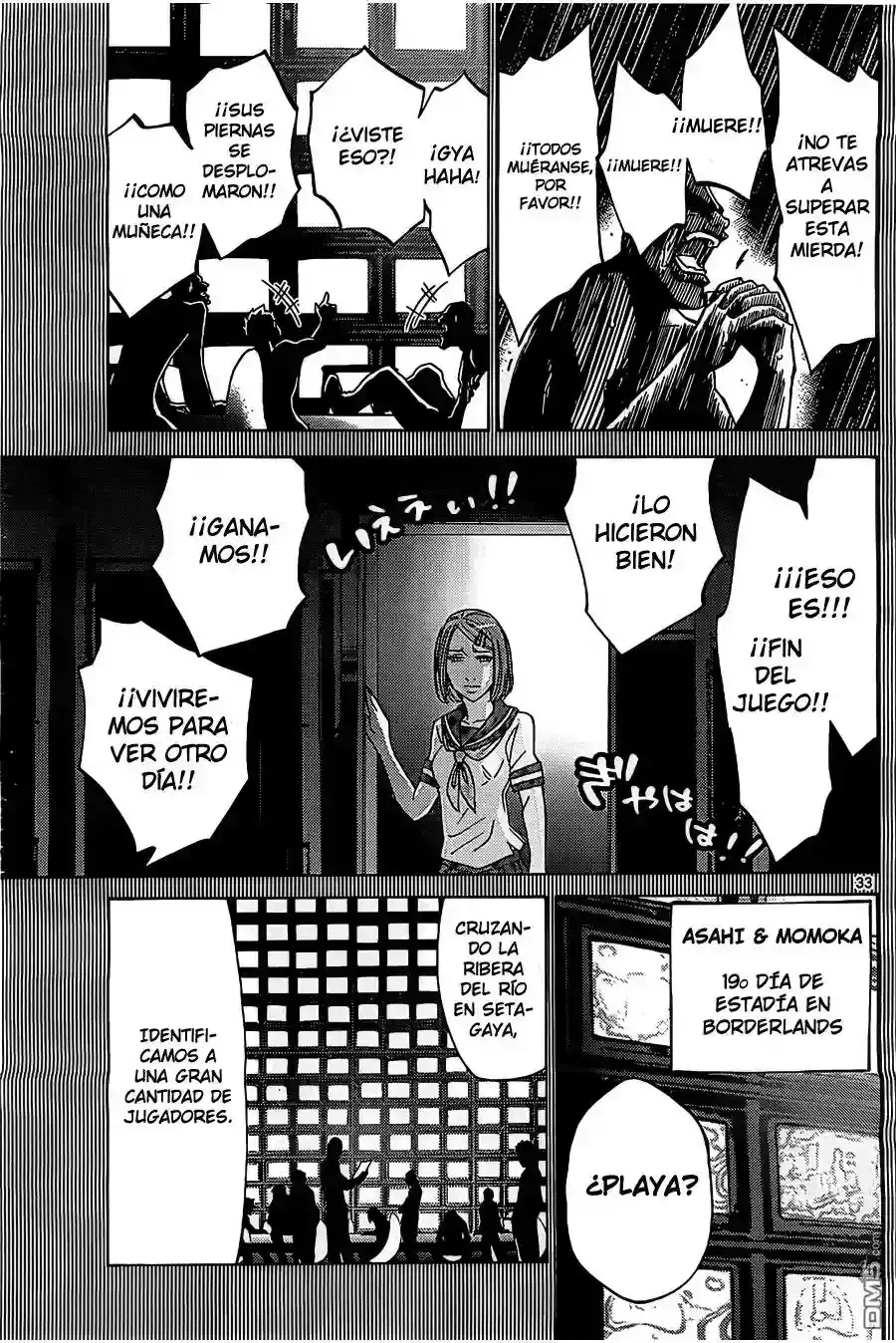 Alice in Borderland capítulo 27, página 33