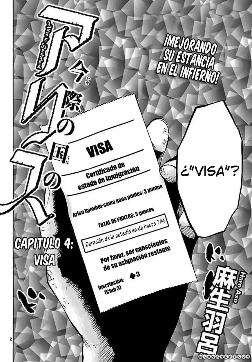 Alice in Borderland capítulo 4, página 3