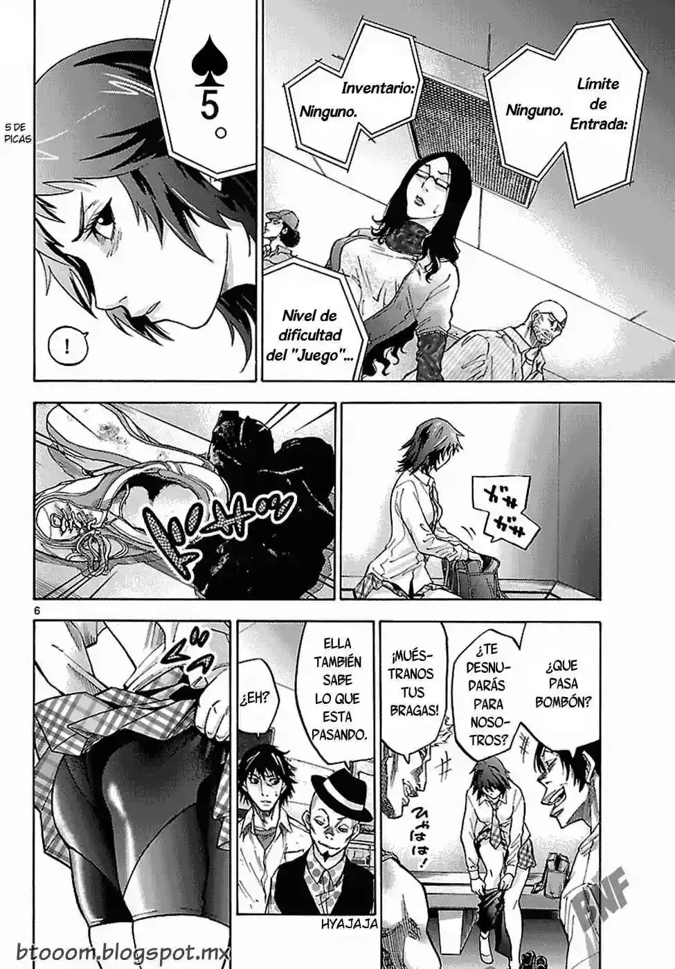 Alice in Borderland capítulo 6, página 6