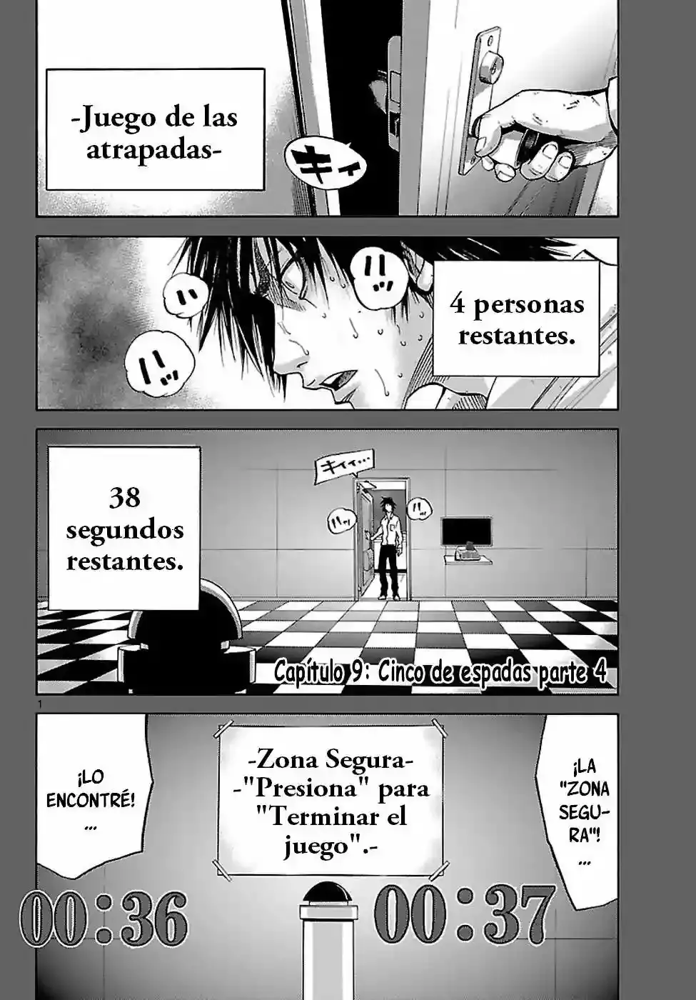 Alice in Borderland capítulo 9, página 1