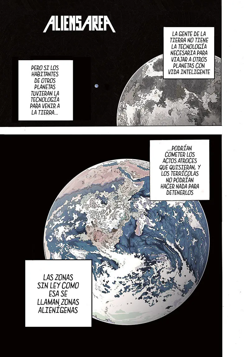 Aliens Area capítulo 1, página 1
