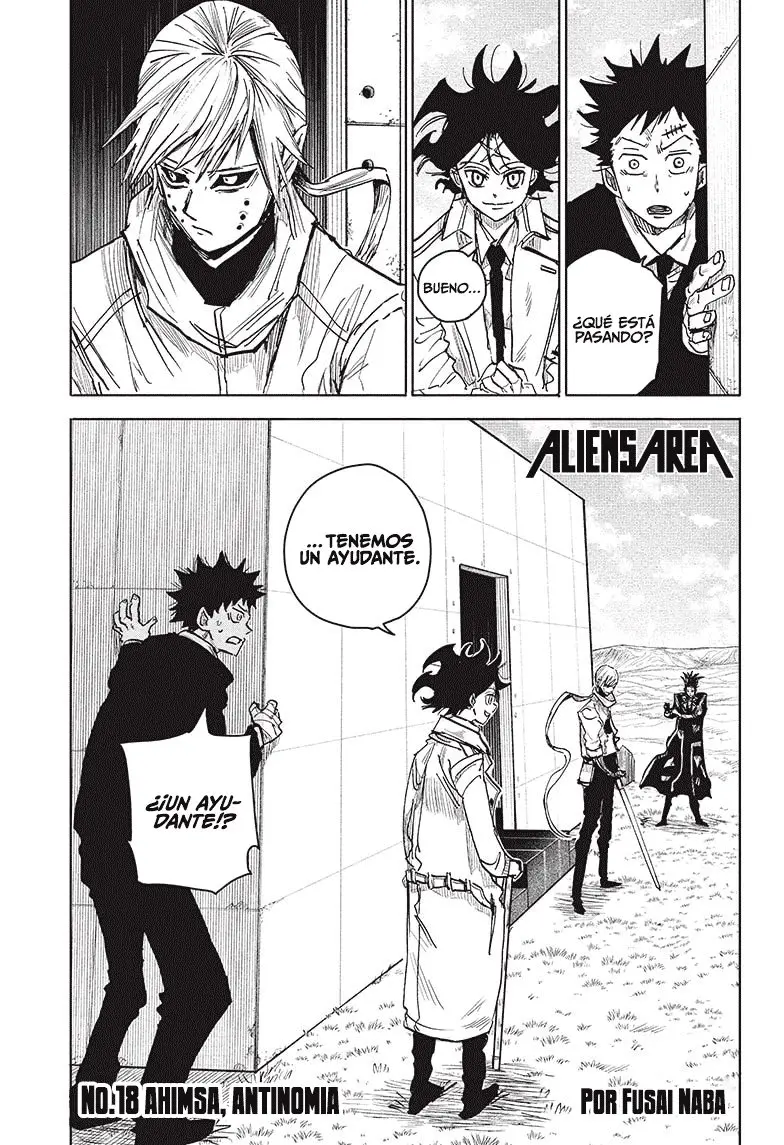 Aliens Area capítulo 18, página 2