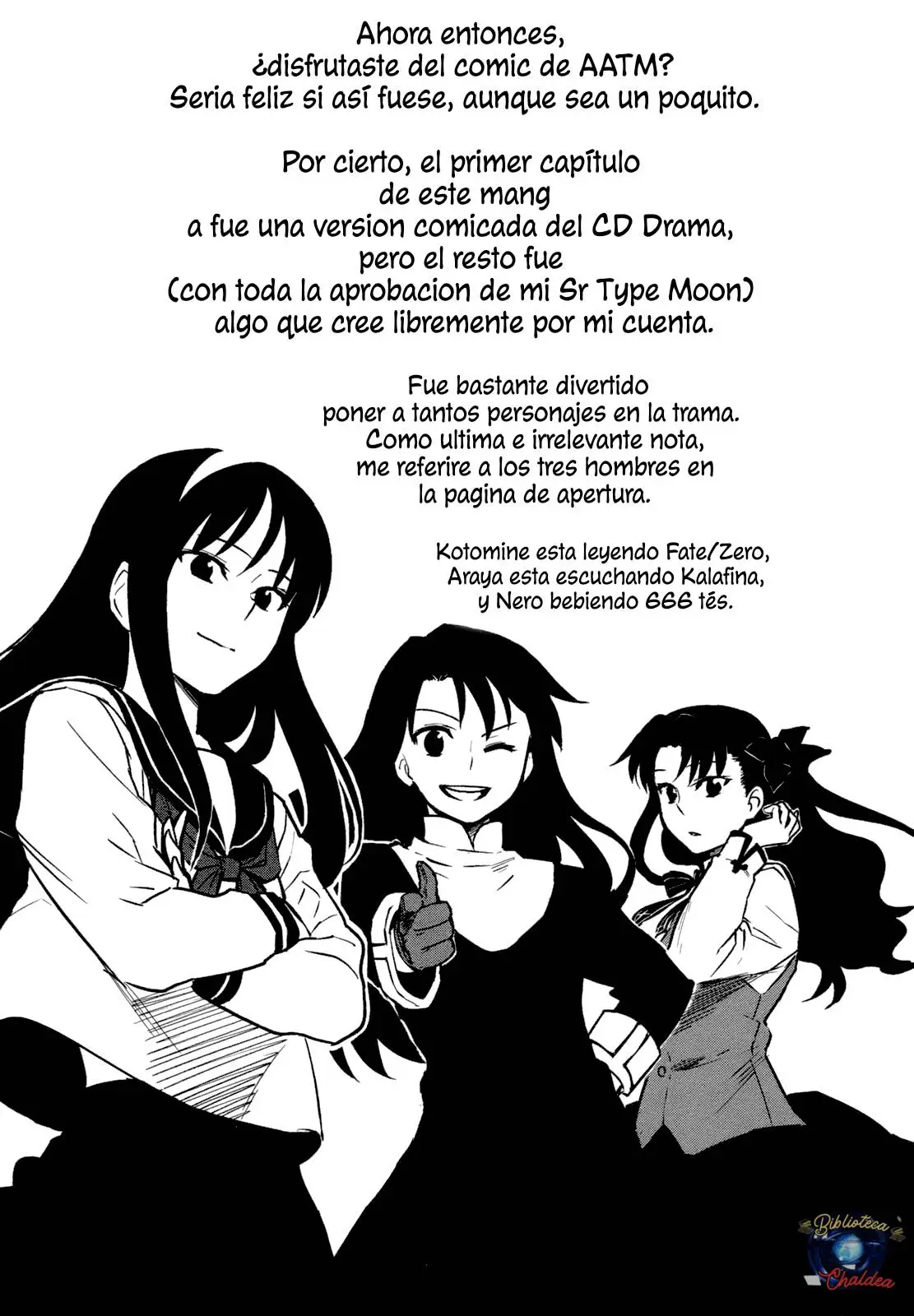 All Around Type Moon capítulo 5, página 27