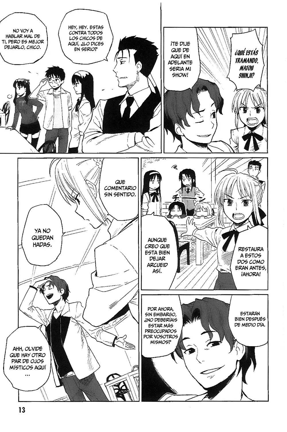 All Around Type Moon capítulo 6, página 17