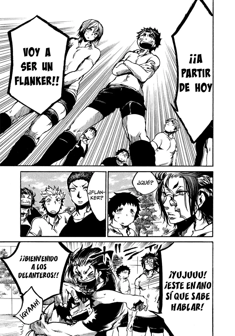 All Out!! capítulo 28, página 8