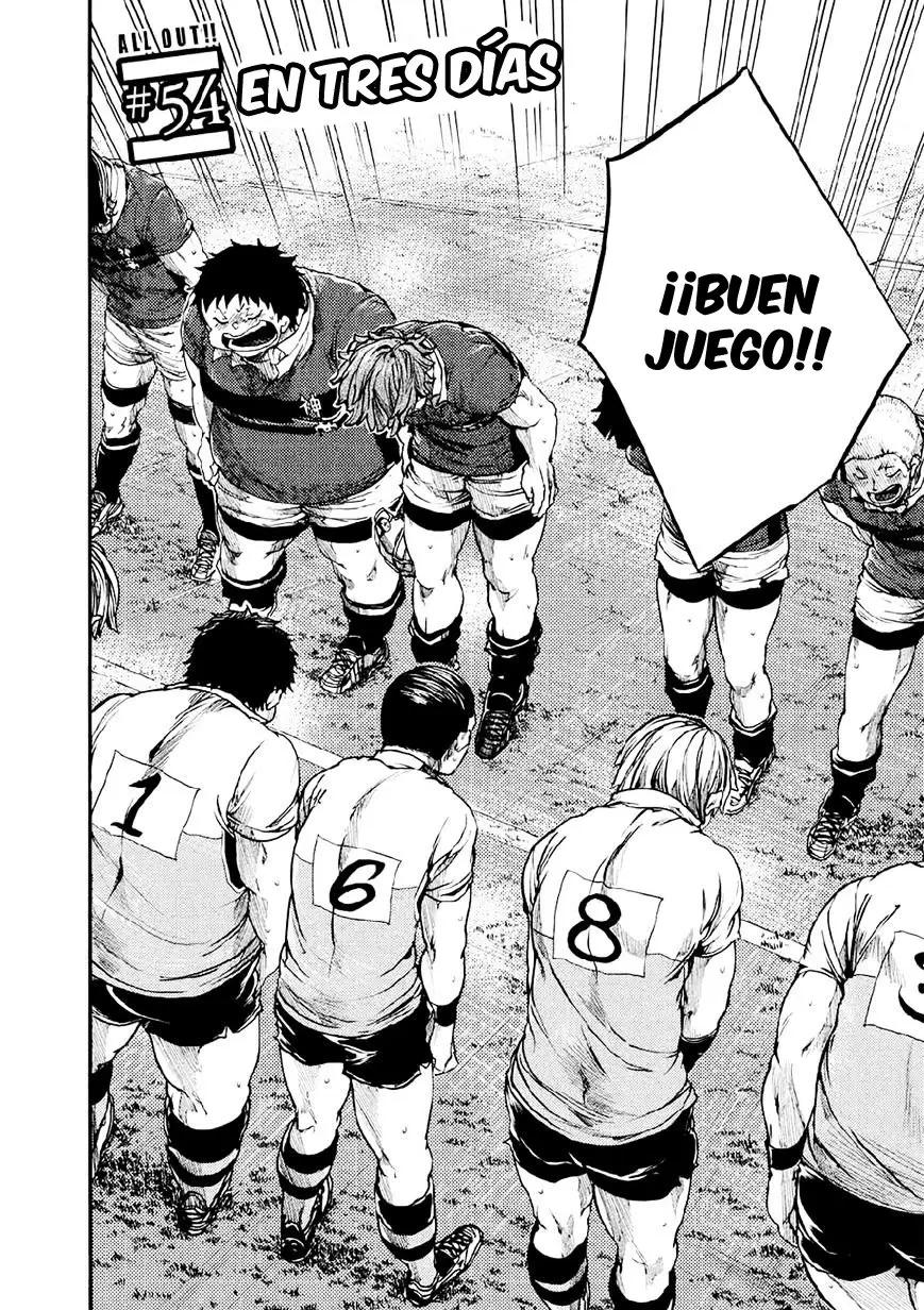 All Out!! capítulo 54, página 2