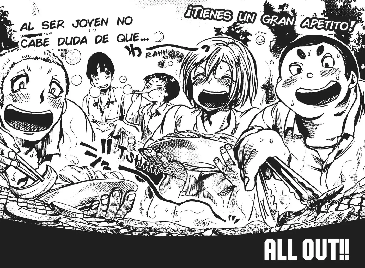 All Out!! capítulo 54, página 22