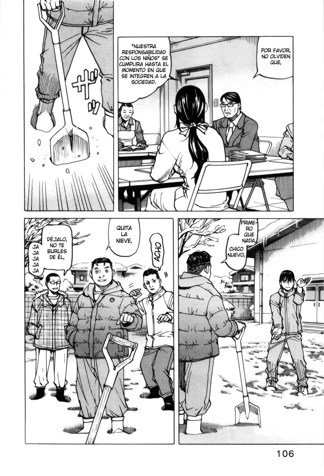 All Rounder Meguru capítulo 101, página 4