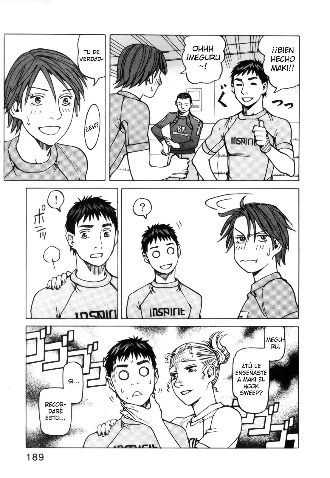 All Rounder Meguru capítulo 104, página 12