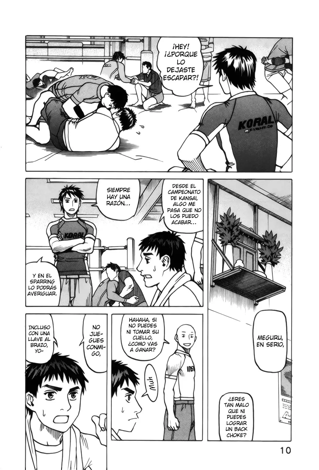 All Rounder Meguru capítulo 105, página 14