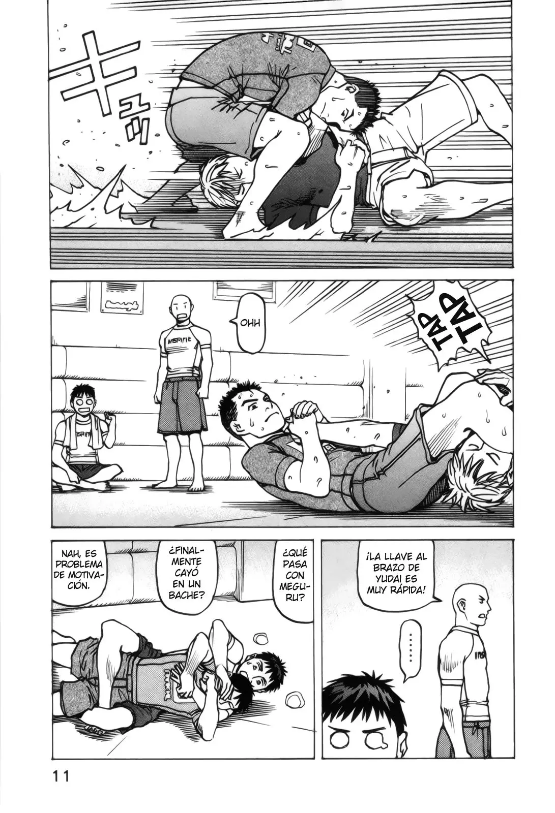 All Rounder Meguru capítulo 105, página 15