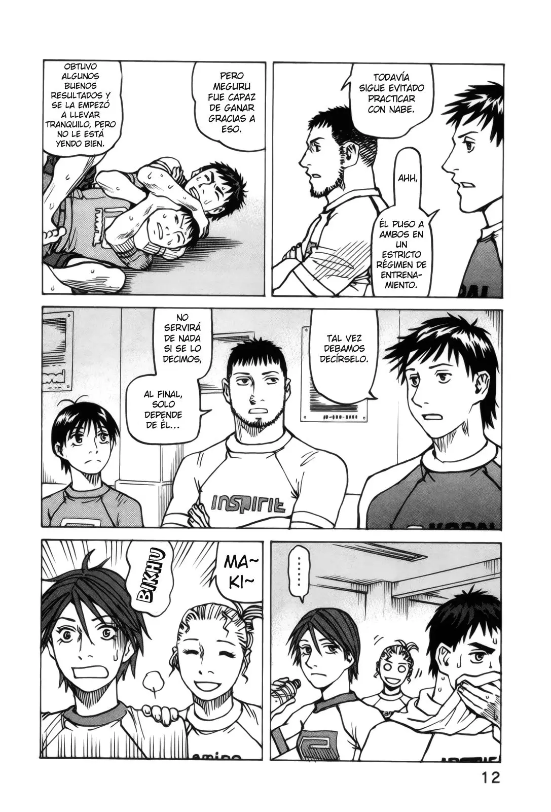 All Rounder Meguru capítulo 105, página 16