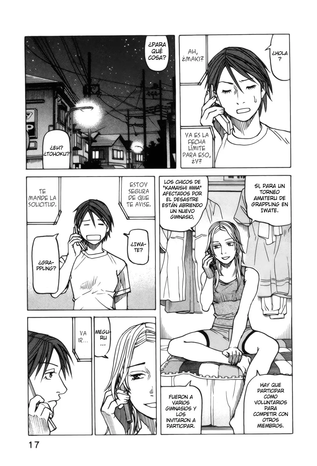 All Rounder Meguru capítulo 105, página 21