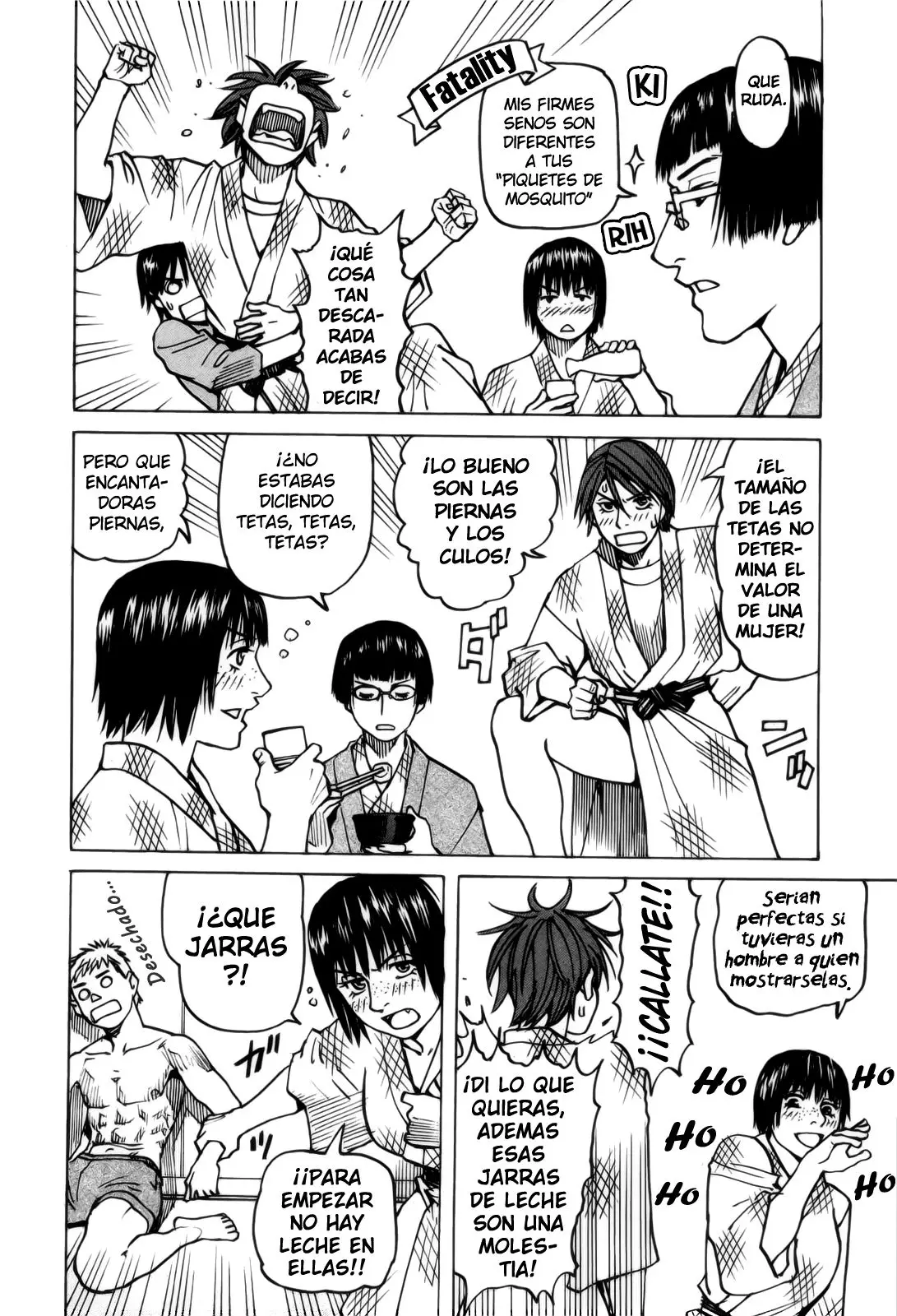 All Rounder Meguru capítulo 107, página 16