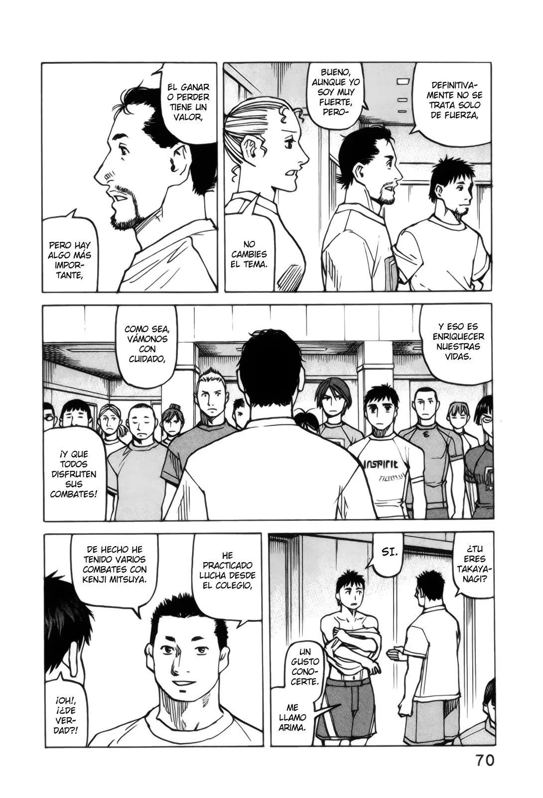 All Rounder Meguru capítulo 108, página 14