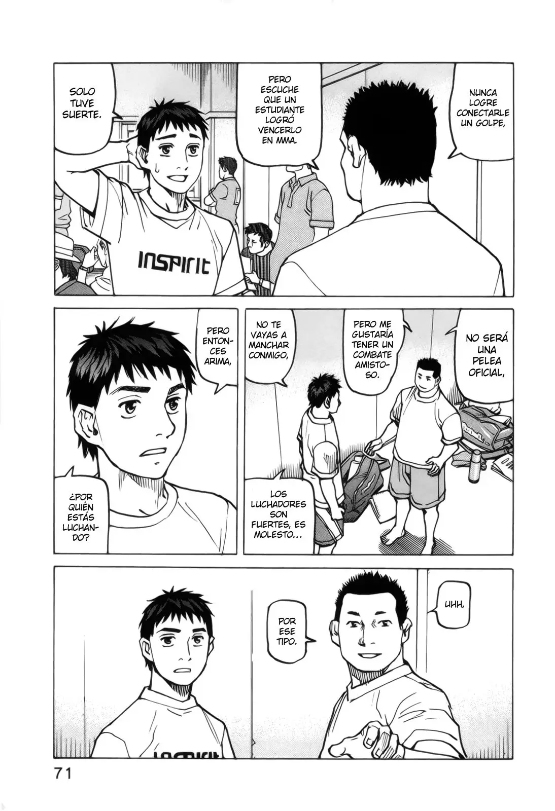 All Rounder Meguru capítulo 108, página 15