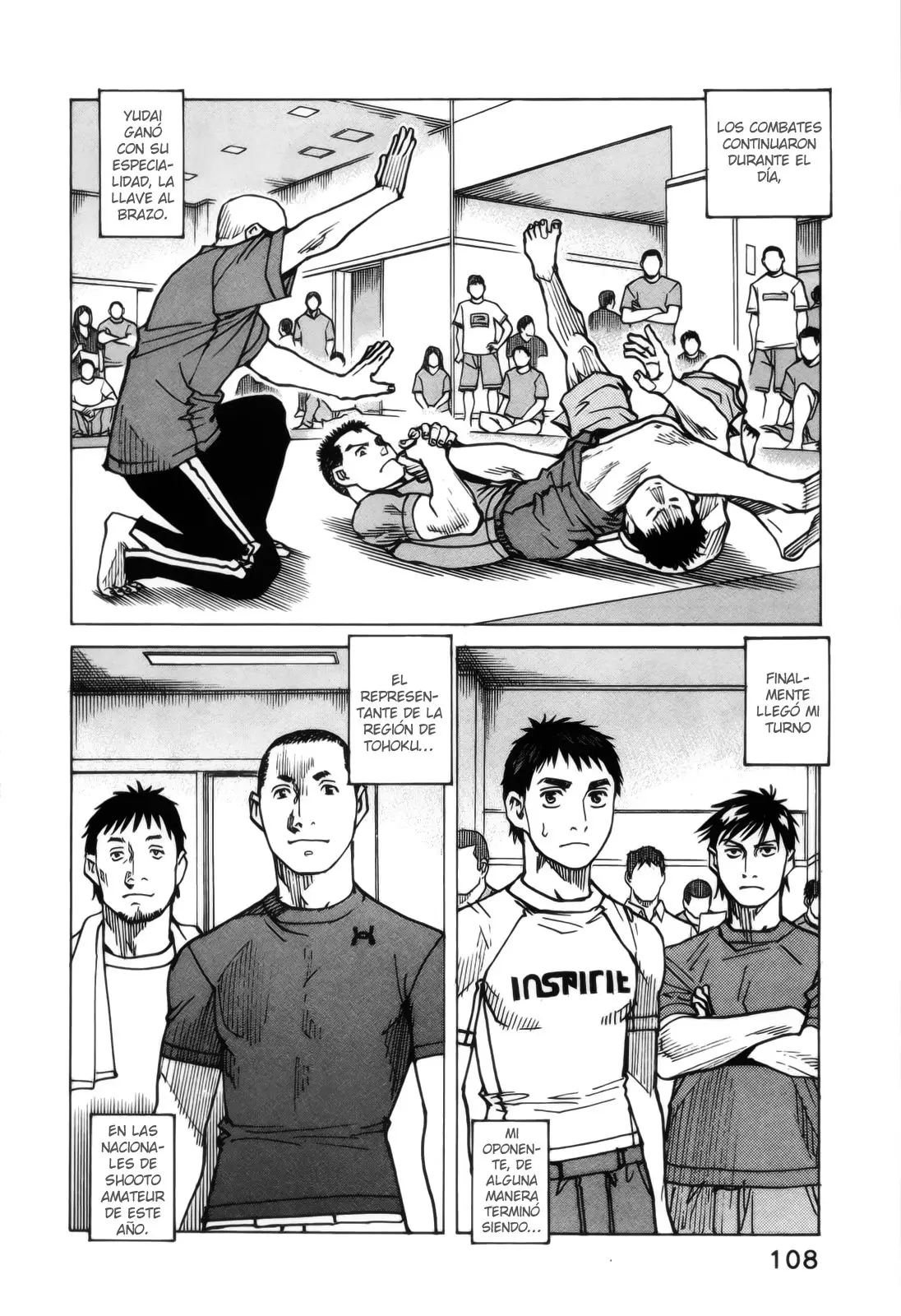 All Rounder Meguru capítulo 110, página 4
