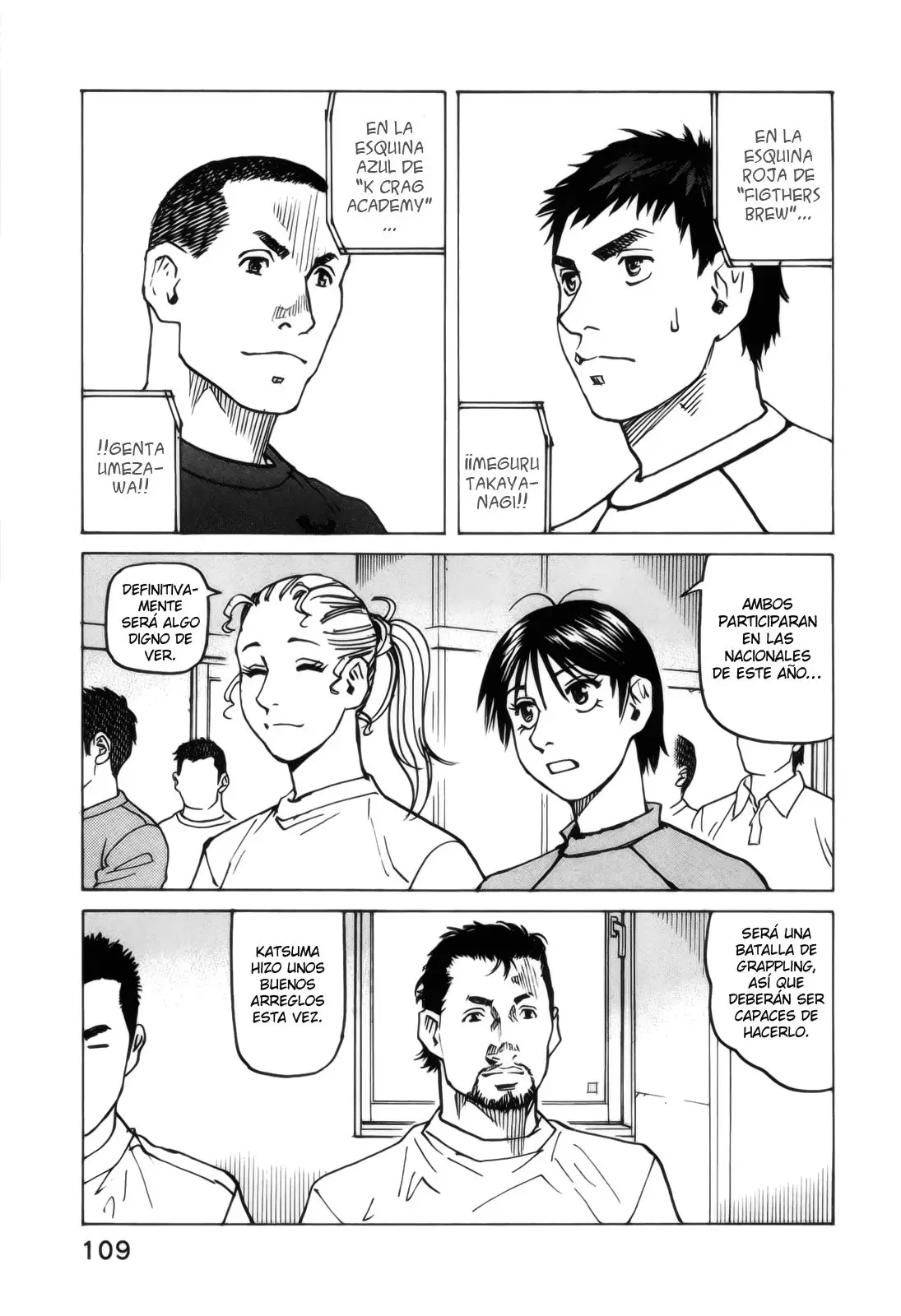 All Rounder Meguru capítulo 110, página 5